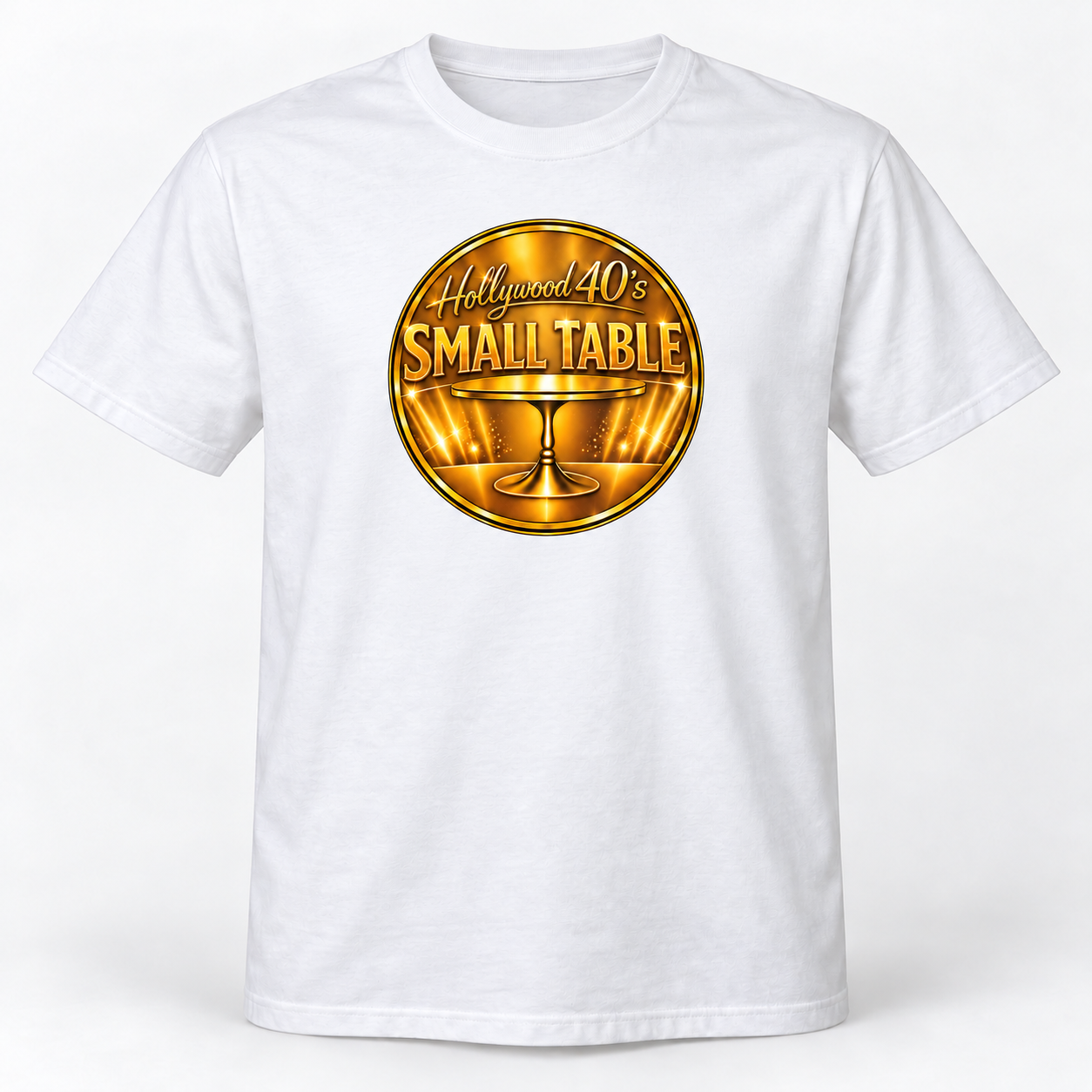 Small Table White Tee (Medallion Edition)